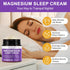 Magnesium Cream for Sleep - Enriched with Almond Oil, Lavender, and Vitamin E for Deep Relaxation - Natural Magnesium