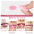 Silicone Lip Scrub Brush, Lip Exfoliator Tool for Dark Lips