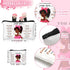 12 Pcs African American Makeup Bag Black Women Cosmetic Bags Inspirational Gift Bags for Girl Afro Queen Zipper Travel Pouch Purses Toiletry Organizer, 8.3 x 5.1 Inch, 4.3 x 3.5 Inch (Classic)