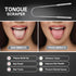 Metal Tongue Scraper for Adults, 100% Stainless Steel U-Shaped Cleaner for Fresh Breath & Oral Hygiene Essentials (Pack