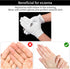 Sibba 2 Pairs White Cotton Touch Screen Moisturizing Gloves for Overnight Bedtime Hand Spa Treatment, Heal Eczema