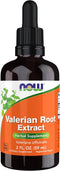 NOW Supplements Valerian Root Extract Liquid, 2-Ounce Herbal Supplement (Valeriana officinalis)
