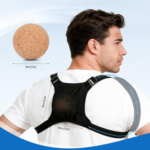 Side Sleep Trainer Adjustable, Sleep Position Trainer for Sleeping on Your Side Effectively Reduc Supine Sleep, Side