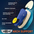 PCSsole Plantar Fasciitis Relief Sport Insoles Inserts - High Arch Support for Basketball, Athletics, Running - Reduce