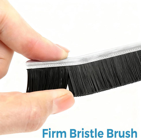 LetFun 3-Pack Black Compact Crevice Cleaning Brush, Multi-Scene Scrub Brush and Crevice Cleaning Tool for Window