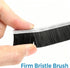 LetFun 3-Pack Black Compact Crevice Cleaning Brush, Multi-Scene Scrub Brush and Crevice Cleaning Tool for Window