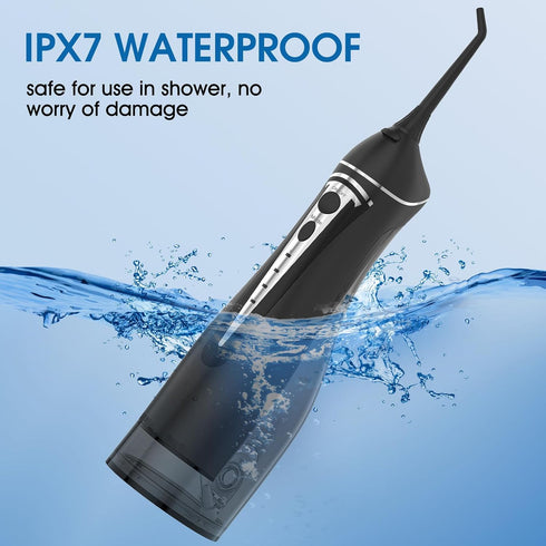 Beautypick Water Dental Flosser for Teeth - Portable Oral Irrigator with 4 Modes, Rechargeable, IPX7 Waterproof, 5