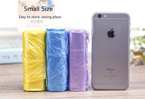 5 Gallon Durable Disposable Kitchen Trash Bags, 100 Counts, Small Garbage Bags for Office, Bathroom, Kitchen