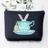 BDPWSS Makeup Bag for Travel, Alice Theme, Waterproof Cosmetic Case for Friends, Sister, Female