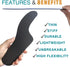 Rigidus,Arthritis,1 29.5cm(Men 13/Women 14) Morton's Extension Orthotic,Carbon Fiber Insole,Rigid Foot Support Insert