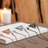3 Pieces Copper Metal Dowsing Pendulum, Divination Reiki Healing Pendulum Chain for Meditation and Yoga