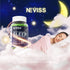 NEVISS Melatonin Free Sleep Aid Gummies - GABA, L-Tryptophan, Magnesium, Vegan, 2 Pack