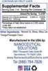 Nano Vitamin D3+K2 - Nanosized Liquid Particles for Rapid Absorption, 5000 IU, 1 Fl Oz
