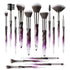 Kingtree Makeup Brushes, 15PCS Premium Synthetic Makeup Brush Set for Foundation, Face Powder, Eyeshadow