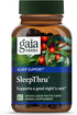 Gaia Herbs SleepThru - Natural Sleep Support Supplement, 60 Vegan Liquid Phyto-Capsules, 30-Day Supply