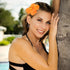 Lurrose 9 Pcs Hawaii Flower Hair Clip, Hibiscus Hair Clips for Beach Party Wedding (Random Color)
