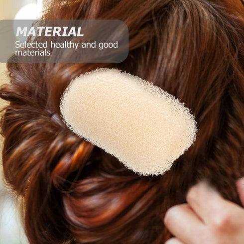 LALAFINA 6Pcs Hair Clips, Bump Up Hair Sponge Volume Insert Comb for Women DIY Hair Style