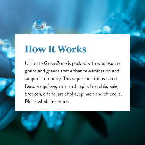 Nature's Sunshine Ultimate Greenzone, 180 Capsules, Supports Immunity and Helps Maintain a Balanced PH Level
