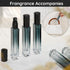 Segbeauty Refillable Perfume Bottle Travel, 5pcs 10ML Mini Glass Spray Bottles for Dispensing Toiletries