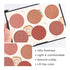 KYDA 6 Colors Blush Palette, Matte and Shimmer Blush Palette, Smooth Blendable Powder, Multiuse Blusher Makeup with