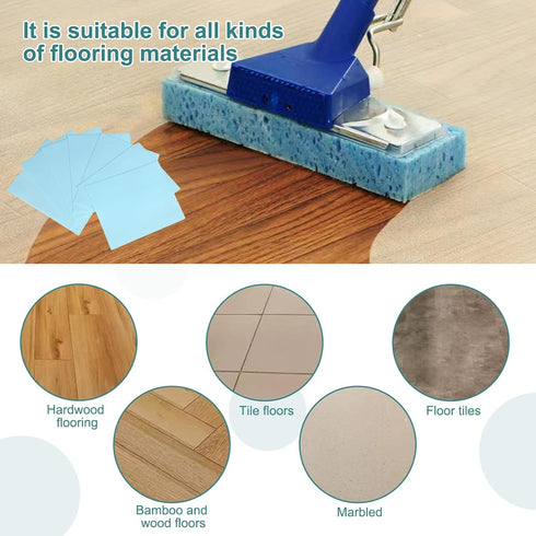Pack 240, Floor Cleaning Tablets Sheets, Method Hardwood Floor Cleaner and Polish of Concentrate Mild Scent For RV Wall