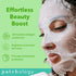 Patchology Aloe Vera Face Mask - Press Reset Facial Masks for Radiant Complexion with Lavender, Vitamin B5, Aloe Vera