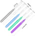 EasyHonor Braces Brush for Cleaner Interdental Brush, Toothpick Dental Flossing Tool (5 Colors, 75pcs)