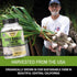 Garlic Capsules 2500mg, Organic Garlic Bulbs, Natural Immune Support, 40 Day Supply