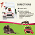 Natural Armor Peppermint Repellent for Mice, Rats & Rodents - Indoor & Outdoor Use Rodent Shield, 128 Fl Oz