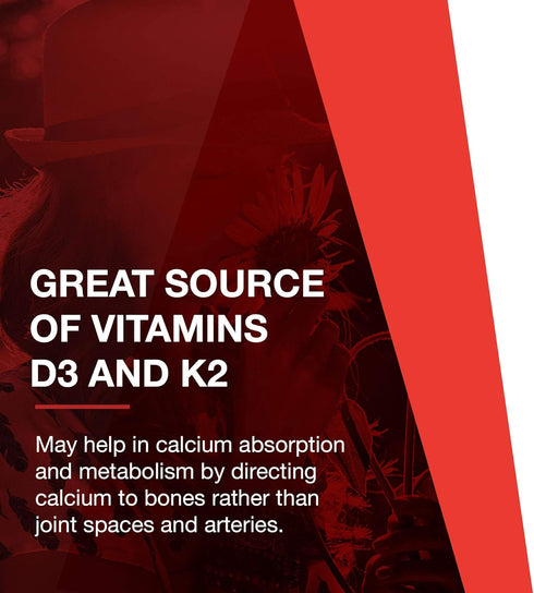 Protocol Liquid D3 & MK-7 Supplement, Bone Density & Immune System Support, Non-GMO, 163 Servings