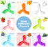 8 Pcs Y Shaped Aligner Colorful Tray Seaters for Invisible or Metal Braces, 8 Colors and Scents