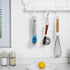 SUBEKYU Dish Brushes with Soap Dispenser, Kitchen Dish Scrubber Brushes with Handle, Grey 2Pack