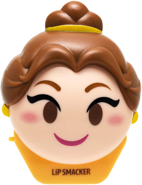 Lip Smacker Disney Beauty And The Beast Belle Emoji Flavored Lip Balm - Belle, Last Rose Petal, Clear