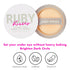 Ruby Kisses Instant Bake Undereye Powder, Vegan Cruelty Free for Brightening Eyes and Smudge-Free Makeup