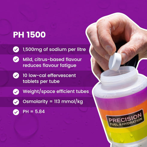 Precision Hydration Lite Electrolyte Drink - Multi Strength Effervescent Tablets, Low Calorie, Vegan, Gluten Free
