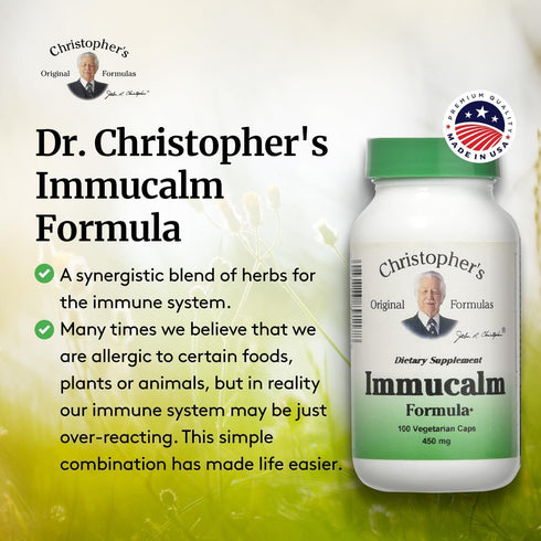 Christopher's Original Formulas Immucalm, Immune Support Supplement for Adults