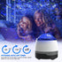 Hubbmx 8 10 Star Projector, LED Night Light White Noise Sound Machine, Soother Sounds, Light Modes, Music Speaker