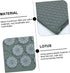 Set FRCOLOR Acupressure Massage Mat and Relief Massage Pillow with Non-Slip Surface, Portable Carrying Bag Included