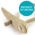 Steins Hammer Toe Crest Cushion and Buttress Pad – Reduces Pressure from Calluses and Hammer Toes, Large Right, Beige,