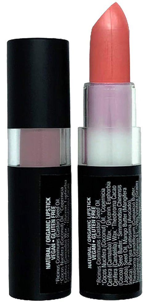 Mom's Secret Organic Natural Lipstick, Vegan, Gluten Free, Cruelty Free, Made in the USA, 0.12 oz. (Radiant Rose)