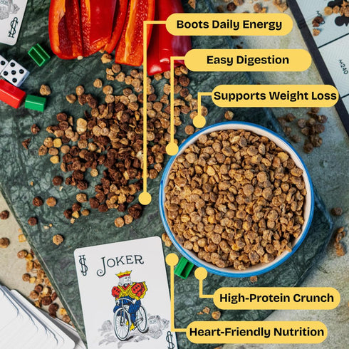 Pack, 4 oz 3 Pack Lentil Telepathy Sweet & Smoky Variety Snack Crunchy Lentil Snacks, Plant Based, Gluten Free
