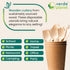 Verde Planet Birch Wooden Mini Spoons, Disposable Compostable Sample Spoons, Eco Friendly Small Tasting Spoons, 100