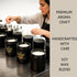 Kristen 7.05oz, 42-Hour Luxury Candle Gift for Men Cedarwood & Vetiver Soy Candle, Handcrafted Black Jar, Burn, Premium