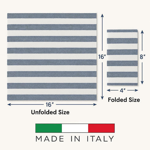 Made in Italy Linen-Feel Disposable Guest Towels - Premium Airlaid Cloth-Like Bathroom Napkins, Soft & Absorbent Luxury