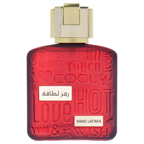 Lattafa Ramz Gold Eau de Parfum Spray for Unisex, 3.4 Ounce