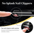 Toe Nail Clippers for Men with Catcher, 9mm Wide Jaw Opening Mens Nail Clippers, Large Toenail Clippers for Thick Toenails or Tough Fingernail, Heavy Duty Nail Cutter Trimmer