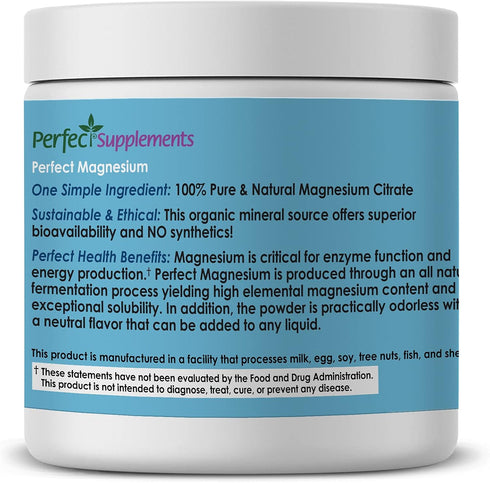 Perfect Magnesium Citrate Powder - 270g