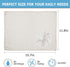 Microfiber Cleaning Cloths, 10 Pcs, 12×16 inch, Lint Free, No Odor, Beige Fish Scale Towels for Cars, Glass, Kitchen