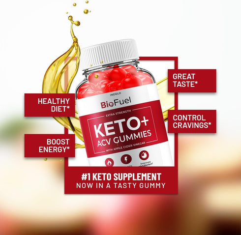 Indelo (2 Pack) Gummies Gummies Gummies (120 Gummies) Bio Fuel Keto ACV - Advanced Formula BioFuel Keto Plus ACV Apple