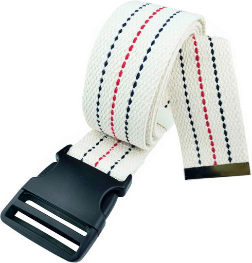 LAMBOX Walking Transfer Gait Belt, Standing Aids with Quick Release Buckle for Seniors, Elderly, Caregiver (Beige 60“)
